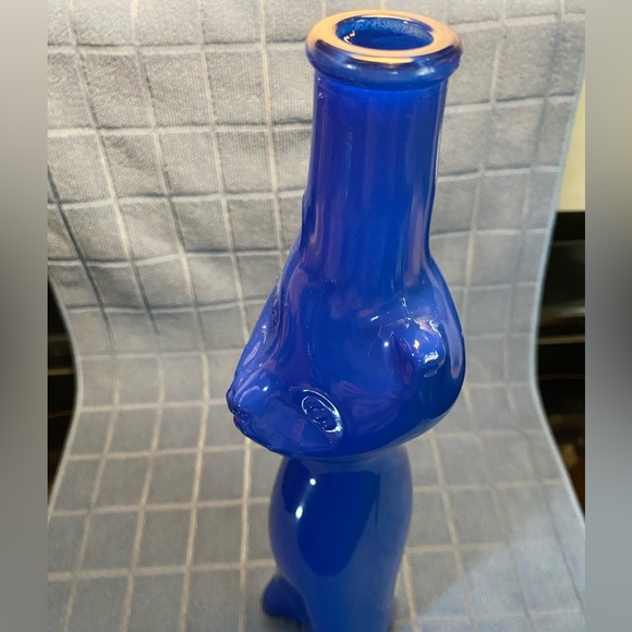 Moselland Cat Collection Wine bottle. Blue 2019 Riesling. - Picture 5 of 6